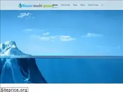 Sites similar to wasser-macht-gesund.de
