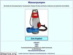 Sites similar to wasser-pumpe.de