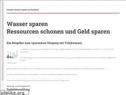 Sites similar to wasser-sparen.org