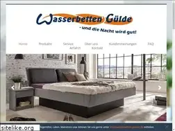 Sites similar to wasserbetten-guelde.de