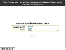 Sites similar to wasserbetten-test.com