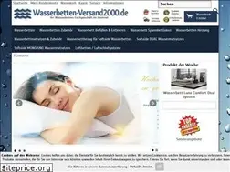 Sites similar to wasserbetten-versand2000.de