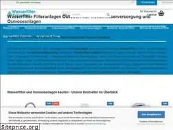 Sites similar to wasserfilter-experten.de