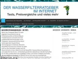 Sites similar to wasserfilter-hausanschluss.de