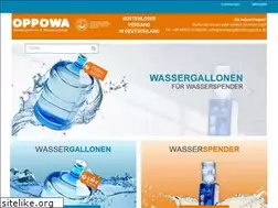 Sites similar to wassergallonen-oppowa.de