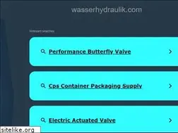 Sites similar to wasserhydraulik.com