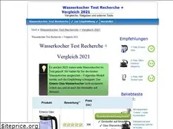 Sites similar to wasserkocher-test24.de
