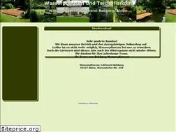Sites similar to wasserpflanzen.de