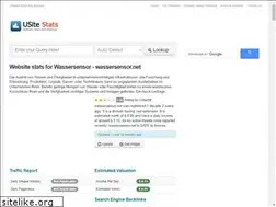 Sites similar to wassersensor.net.usitestat.com
