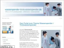 Sites similar to wasserspender-trinkwasserspender.de