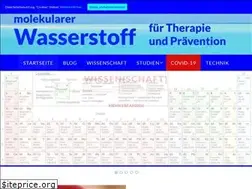 Sites similar to wasserstofftherapie.de