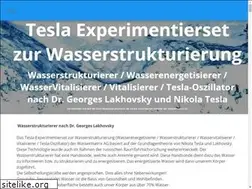 Sites similar to wasserstrukturierer.de