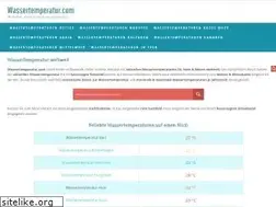 Sites similar to wassertemperatur.com