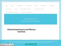 Sites similar to wassertemperatur.org