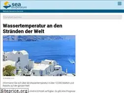 Sites similar to wassertemperatur.site