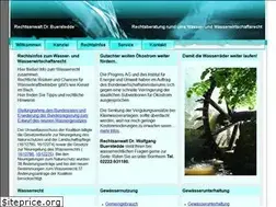 Sites similar to wasserwirtschaftsrecht.de