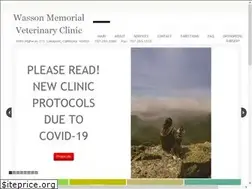 Sites similar to wassonmemorialvetclinic.com