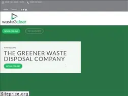 Sites similar to waste2clear.co.uk