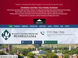 Sites similar to wasteconnectionspa.com