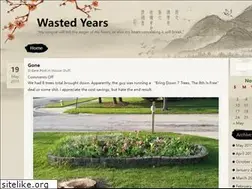 Sites similar to wasted-years.net