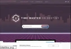 Sites similar to wastedondestiny.com