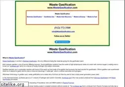 Sites similar to wastegasification.com
