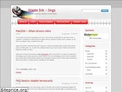 Sites similar to wasteink.co.uk