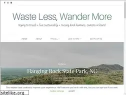 Sites similar to wastelesswandermore.com