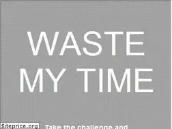 Sites similar to wastemytime.org