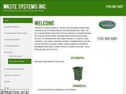 Sites similar to wastesysinc.com