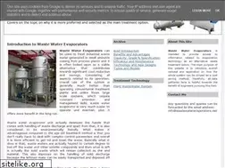 Sites similar to wastewaterevaporators.net
