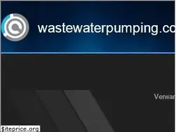 Sites similar to wastewaterpumping.com
