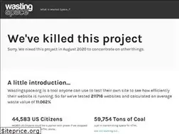 Sites similar to wastingspace.org