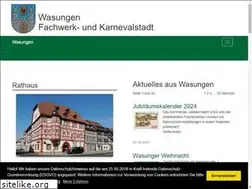 Sites similar to wasungen.de