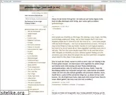 Sites similar to wasweissich.twoday.net