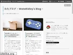 Sites similar to wata-ridley.com