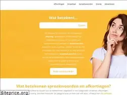 Sites similar to watbetekent.nl