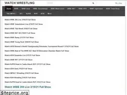 Sites similar to watch-wrestling.su