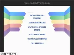 Sites similar to watch7deadlysins.com