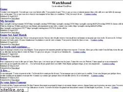 Sites similar to watchband.fr
