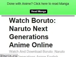 Sites similar to watchboruto.com