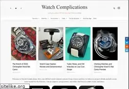 Sites similar to watchcomplications.com