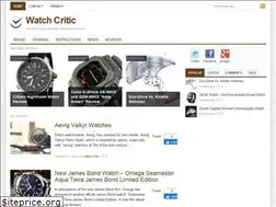 Sites similar to watchcritic.com