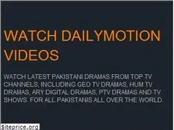 Sites similar to watchdailymotionvideos.blogspot.com