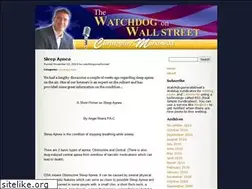 Sites similar to watchdogonwallstreet.wordpress.com