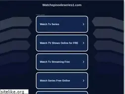 Sites similar to watchepisodeseries1.com