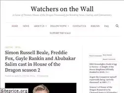 Sites similar to watchersonthewall.com