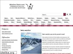 Sites similar to watches-swiss.com