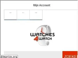 Sites similar to watches4watch.nl