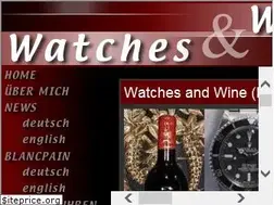 Sites similar to watchesandwine.de